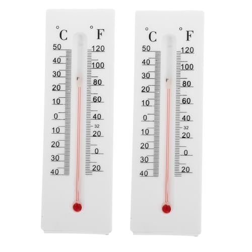 Gatuida 2 Stück Thermometer-schlüsselkasten Outdoor Schlüsselversteck Wandmontage Wetterfest Kleines Robustes Kunststoffgehäuse Unauffälliger Schlüsselhalter für Haustür Installieren von Gatuida