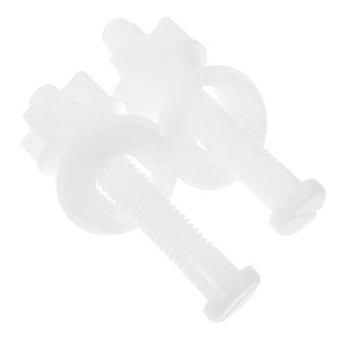 Gatuida 2 Stück Toilettensitz Befestigungsschrauben Ersatz Wc Sitz Bolzen mit Unterlegscheiben Stabil und Bruchsicher für Gängige Toilettendeckel Gatuida 2 Stück Toilettensitz Befestigungsschrauben Ersatz Wc Sitz Bolzen mit Unterlegscheiben Stabil und Bruchsicher für Gängige Toilettendeckel von Gatuida