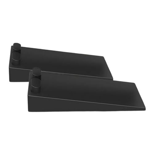 Gatuida 2 Stück Türstopper aus Rutschfestem Silikon Keilform für Schwere Türen Stapelbar und Verstellbar Schonend für Böden Geeignet für Innenbereiche und Teppiche Einfache Installation von Gatuida