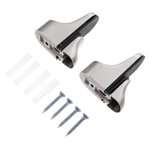 Gatuida 2 Stück Verstellbare Glasregalhalter Halterung für Möbel Langlebige Silberne Glasklemmen für Glasplatten Regalbefestigung Vielseitig für Bad Weinvitrine und Vitrine Gatuida 2 Stück Verstellbare Glasregalhalter Halterung für Möbel Langlebige Silberne Glasklemmen für Glasplatten Regalbefestigung Vielseitig für Bad Weinvitrine und Vitrine von Gatuida