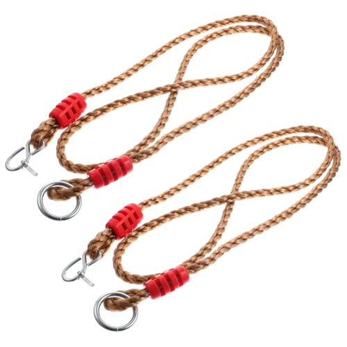 Gatuida 2 Stück Verstellbare PE Baum Schaukel Seile Strapazierfähige Nylon Hängesessel Aufhängung für Outdoor Hängematten und Schaukelstühle Gatuida 2 Stück Verstellbare PE Baum Schaukel Seile Strapazierfähige Nylon Hängesessel Aufhängung für Outdoor Hängematten und Schaukelstühle von Gatuida