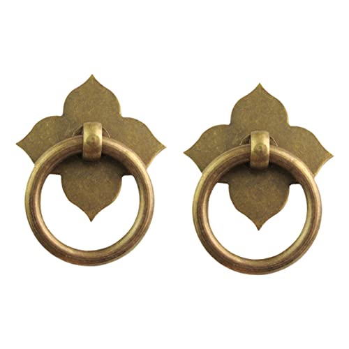 Gatuida 2 Stück Vintage Möbelgriffe Kupfer Antike Schrankknöpfe für Küchenschränke und Möbel Dekorative Türknöpfe Bronze für Kreative DIY Projekte Gatuida 2 Stück Vintage Möbelgriffe Kupfer Antike Schrankknöpfe für Küchenschränke und Möbel Dekorative Türknöpfe Bronze für Kreative DIY Projekte von Gatuida