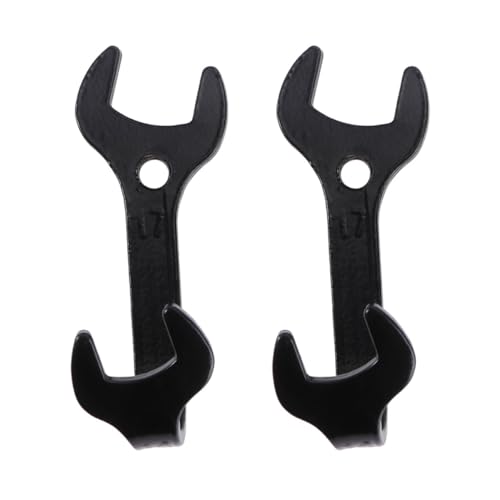 Gatuida 2 Stück Wandmontierte Haken im Wrench Design aus Robustem Vintage Stil für Kleidung Handtücher und Dekoration für Wohnräume und Shops von Gatuida
