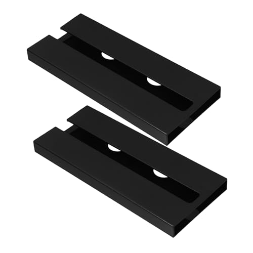 Gatuida 2 Stück Weinglasregal Brillengestell Becherhalter Unter Dem Schrank Weinglasaufhänger Unter Dem Halter Für Weingläser Tassenregal Glas Black Plastik Wiederverwendbar von Gatuida