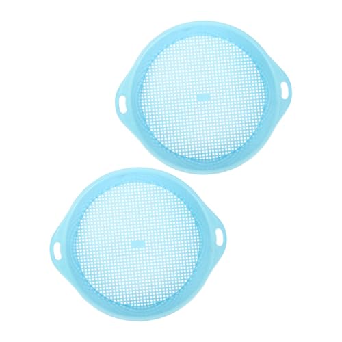 Gatuida 2 Stücke Gartensieb aus Robustem Kunststoff Leichtes Bodensieb für Erde und Kompost Feines Gartensieb mit Mesh-siebfläche zum Sieben und Aufbereiten von Pflanzenerde und Blumenerde Gatuida 2 Stücke Gartensieb aus Robustem Kunststoff Leichtes Bodensieb für Erde und Kompost Feines Gartensieb mit Mesh-siebfläche zum Sieben und Aufbereiten von Pflanzenerde und Blumenerde von Gatuida