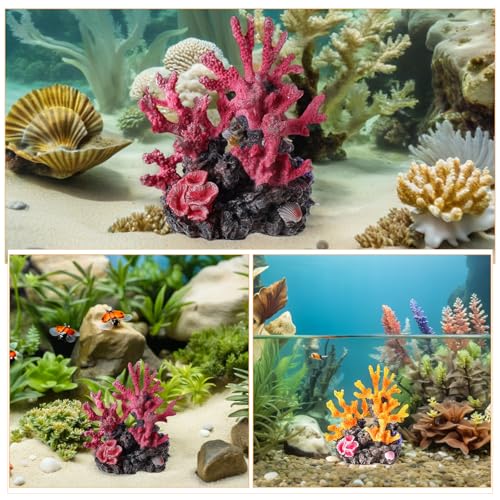 Gatuida 2 stücke Künstliche Korallen Dekoration Gefälschte Meer Pflanze Ornament Strand Küsten Skulptur Statue für Aquarium Fisch Tank Tischplatte Regal Gatuida 2 stücke Künstliche Korallen Dekoration Gefälschte Meer Pflanze Ornament Strand Küsten Skulptur Statue für Aquarium Fisch Tank Tischplatte Regal von Gatuida