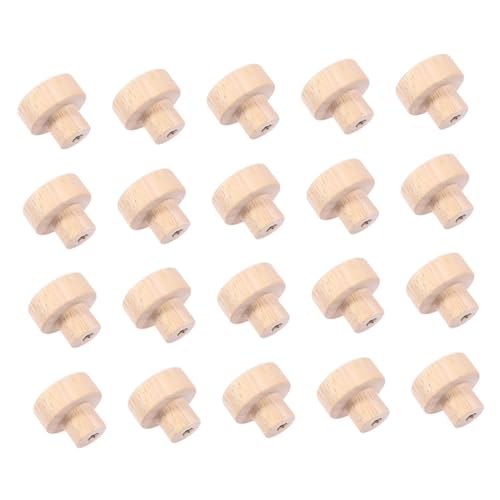 Gatuida 20 Stück Runde Holzknöpfe Möbelgriffe Schubladengriffe Naturholz mit Schrauben Einfache Montage Eleganter Schrankknauf für Kommode und Küchenschrank Praktischer Möbelgriff Gatuida 20 Stück Runde Holzknöpfe Möbelgriffe Schubladengriffe Naturholz mit Schrauben Einfache Montage Eleganter Schrankknauf für Kommode und Küchenschrank Praktischer Möbelgriff von Gatuida