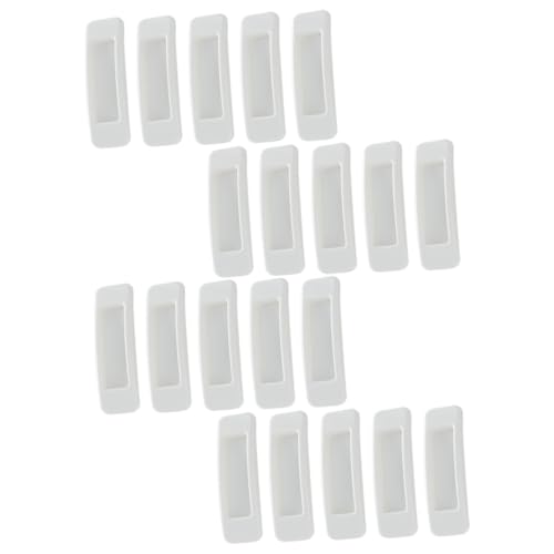 Gatuida 20 Stück Selbstklebende Fenstergriff Rechteckig Weiß Praktische Schrank Schubladengriffe zum Einfachen Öffnen von Schiebetüren und Möbeln Langlebig und Vielseitig Einsetzbar Gatuida 20 Stück Selbstklebende Fenstergriff Rechteckig Weiß Praktische Schrank Schubladengriffe zum Einfachen Öffnen von Schiebetüren und Möbeln Langlebig und Vielseitig Einsetzbar von Gatuida
