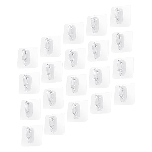 Gatuida 20 Stück Selbstklebende Wandhaken Transparente Klebehaken für Sprayflaschen Multifunktionale Aufhänger für Badezimmer Küche Büro und Wohnräume Einfache Installation Design Gatuida 20 Stück Selbstklebende Wandhaken Transparente Klebehaken für Sprayflaschen Multifunktionale Aufhänger für Badezimmer Küche Büro und Wohnräume Einfache Installation Design von Gatuida