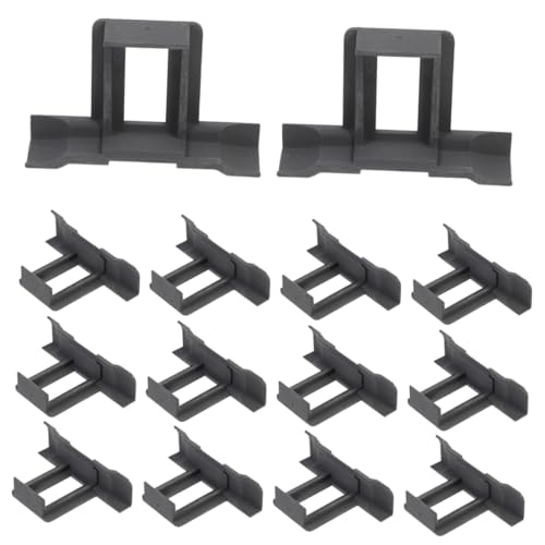 Gatuida 20 Stück Solar Panel Drainage Clips Robust Witterungsbeständig Einfache Befestigung Verhindert Wasser Schlammschäden an Photovoltaik Elementen Langlebige Entwässerungsklemmen für von Gatuida