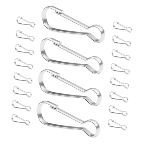 Gatuida 20 Stück Teiliges Fahnenmast Clips mit Federhaken Wiederverwendbar Robust Leicht Zuverlässige Befestigung für Outdoor Flaggen und Fahnenstangen Zubehör Gatuida 20 Stück Teiliges Fahnenmast Clips mit Federhaken Wiederverwendbar Robust Leicht Zuverlässige Befestigung für Outdoor Flaggen und Fahnenstangen Zubehör von Gatuida