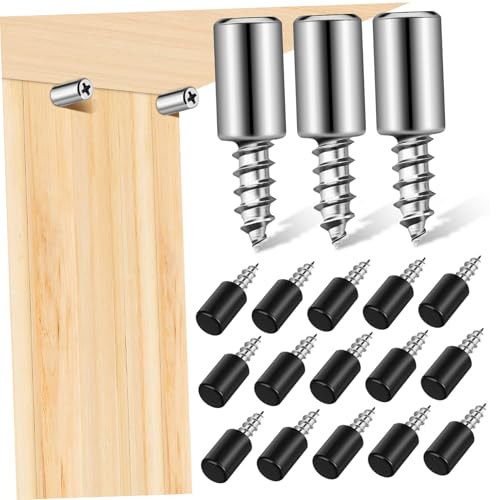 Gatuida 20 Stück Teiliges Regalbodenträger Schrauben mit Hülse Selbstschneidend aus Robustem Eisen Rutschfeste Einlegebodenhalter für Holzregale zur Möbelreparatur und Verstärkung Gatuida 20 Stück Teiliges Regalbodenträger Schrauben mit Hülse Selbstschneidend aus Robustem Eisen Rutschfeste Einlegebodenhalter für Holzregale zur Möbelreparatur und Verstärkung von Gatuida