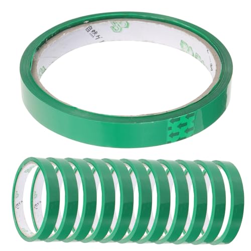Gatuida 24 Rollen PE Verpackungsband für Gemüsebündelung À Yards Reißfestes Transparentes Beutelverschlussband für Supermarkt Gefrierbeutel Effizientes Bindeband für Verpackungsmaschinen von Gatuida