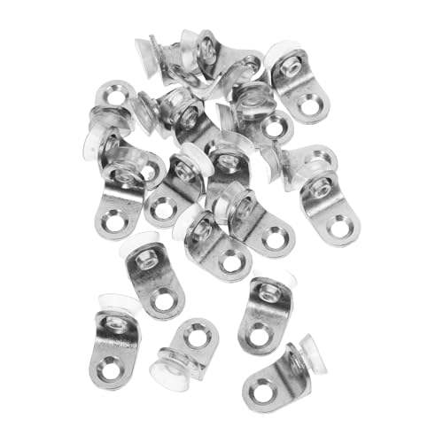 Gatuida 24 Stück Teiliges Regalhalter mit Saugfuß Kleine Einlegeboden Halterung aus Legierung Einfache Montage Sichere Befestigung für Glas und Holzregale Geeignet für Küche Wohnzimmer Gatuida 24 Stück Teiliges Regalhalter mit Saugfuß Kleine Einlegeboden Halterung aus Legierung Einfache Montage Sichere Befestigung für Glas und Holzregale Geeignet für Küche Wohnzimmer von Gatuida