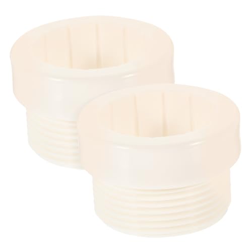 Gatuida 2Stücke Pool Regenschirm Stabilisator Adapter mit Gewinde Universeller Gewindeadapter für Verschiedene Schirmstangen Verbesserte Stabilität und Haltbarkeit für Pool von Gatuida