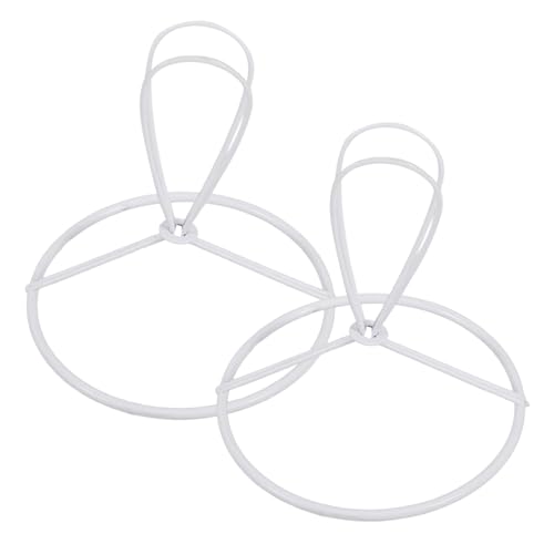 Gatuida 2stücke Lampenschirm Halterung Ersatzfassung Für Verschiedene Glühbirnen Stabiler Eisenrahmen Für Tisch- Steh Deckenleuchten von Gatuida