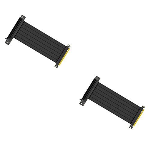 Gatuida 2stücke Riser Kabel Pci Gpu Verlängerungskabel Hochgeschwindigkeits Stabile Signalübertragung Anti- Flexibles Design Für Computerzubehör Und Grafikkarten Gatuida 2stücke Riser Kabel Pci Gpu Verlängerungskabel Hochgeschwindigkeits Stabile Signalübertragung Anti- Flexibles Design Für Computerzubehör Und Grafikkarten von Gatuida