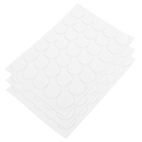 Gatuida 3 Blätter Doppelseitige Klebepads Je Transparente Starke Haftung Ablösbar Vielseitig für Fotos Poster Dekorationen für Wand Büro und Zuhause von Gatuida