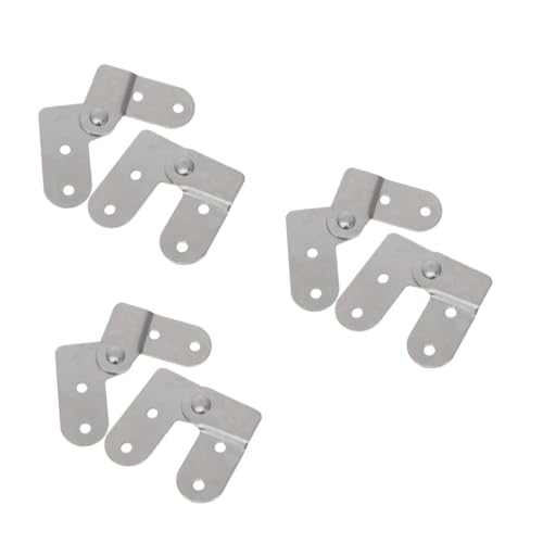 Gatuida 3 Sätze Klapptisch Hardware Leiterscharniere Klappleiterscharnier Klapptrittleiterteile Dachbodenleiterteile Leichtes Trittleiterscharnier Schreibtischscharnier 2 Stück * 3 von Gatuida