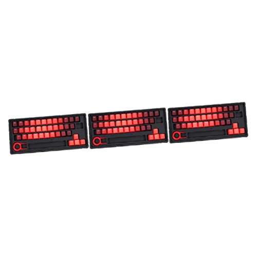 Gatuida 3 Sätze Tastenkappe mechanische Tastatur Tastaturschutz Gaming-Tastatur Tastatur wechseln Computertastaturen Tastatur- Tastatur versorgung von Gatuida