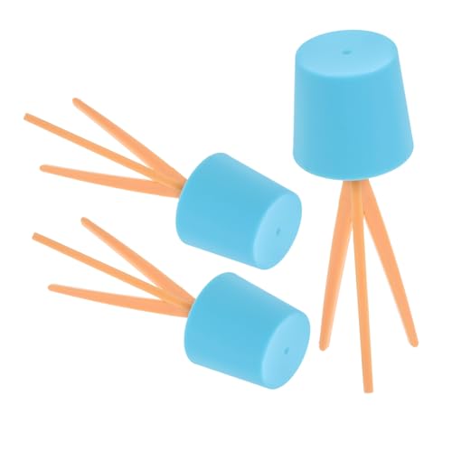 Gatuida 3 Stück Blaue Tischlampe für Miniaturmöbel LED Beleuchtung für Puppenhaus Dekoration Zubehör für Kreative Räume Gatuida 3 Stück Blaue Tischlampe für Miniaturmöbel LED Beleuchtung für Puppenhaus Dekoration Zubehör für Kreative Räume von Gatuida