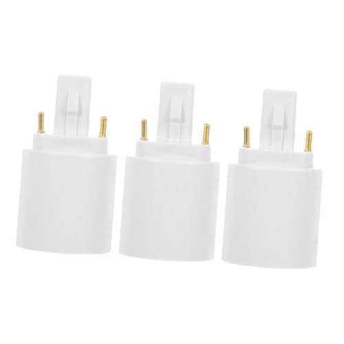 Gatuida 3 Stück Gd Lampenfassung Adapter Pin Light Bulb Socket für Büro Laden und Zuhause Sicherer Langlebiger Lampenadapter mit Einfacher Installation von Gatuida