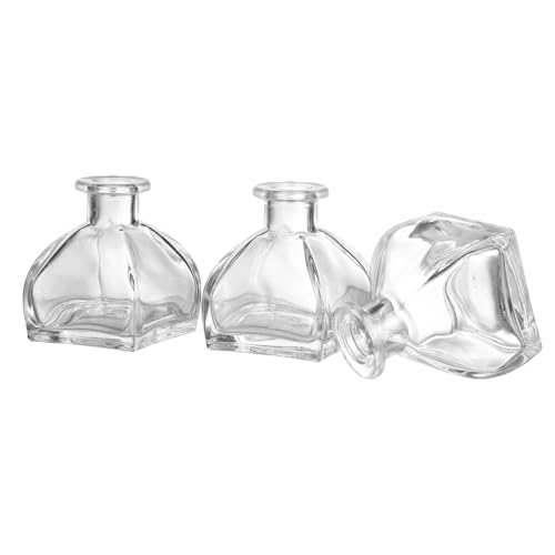 Gatuida 3 Stück Glas Diffuser Flaschen Klare Nachfüllbare Aromatherapie Flaschen für Ätherische Öle Vielseitige Raumdekoration Spülmaschinenfest Stilvoll für Zuhause Büro Spa und Gatuida 3 Stück Glas Diffuser Flaschen Klare Nachfüllbare Aromatherapie Flaschen für Ätherische Öle Vielseitige Raumdekoration Spülmaschinenfest Stilvoll für Zuhause Büro Spa und von Gatuida