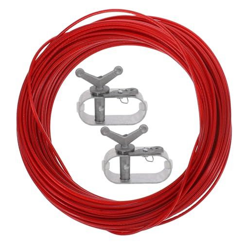 Gatuida 3 Stück Pool Abdeckseil Teilig Beschichteter Metall mit Handkurbel Spanner für Sichere Wetterfeste Poolabdeckung Vielseitig Einsetzbar für Innen und Außenschwimmbäder Schützt und von Gatuida