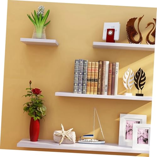 Gatuida 3 Stück Schwebende Wandregale Weiß Wandmontage Bücherregal Aufbewahrung Wohnzimmer Schlafzimmer Büro Praktische Dekorative Regale Gatuida 3 Stück Schwebende Wandregale Weiß Wandmontage Bücherregal Aufbewahrung Wohnzimmer Schlafzimmer Büro Praktische Dekorative Regale von Gatuida