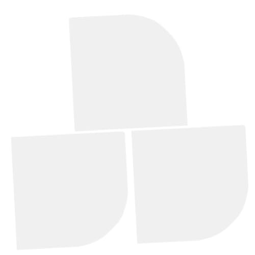 Gatuida 3 Stück Teiliges Eckregal Schwebende Wandregale aus Stabilem Material Einfach zu Montieren Platzsparend für Küche Bad Schlafzimmer Büro Moderne Wanddekoration in von Gatuida