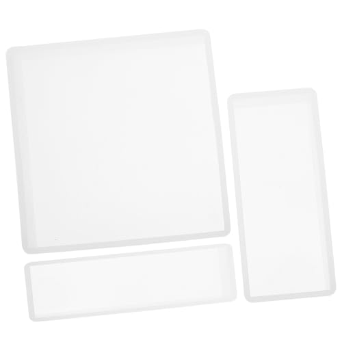 Gatuida 3 Stück Teiliges Rechteck Silikonform Langlebige DIY Gießform für Harz Wachs Vielseitige Handwerksform für Dekorative Ornamente und Einfache Reinigung für Kreative Projekte Gatuida 3 Stück Teiliges Rechteck Silikonform Langlebige DIY Gießform für Harz Wachs Vielseitige Handwerksform für Dekorative Ornamente und Einfache Reinigung für Kreative Projekte von Gatuida