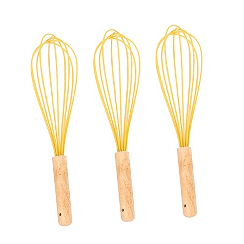 Gatuida 3 Stück Teiliges Silikon Handrührbesen Küchengerät für Müheloses Rühren zum Backen Rühreier und Saucen Zubereiten Lebensmittelecht und Spülmaschinenfest Gatuida 3 Stück Teiliges Silikon Handrührbesen Küchengerät für Müheloses Rühren zum Backen Rühreier und Saucen Zubereiten Lebensmittelecht und Spülmaschinenfest von Gatuida