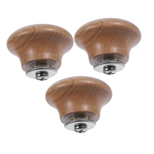 Gatuida 3 Stück Topfdeckelgriff aus Massivem Holz Hitzebeständig Ergonomisch Geformt für Sicheren Halt Einfach zu Montieren Passend für Küchenkochgeschirrdeckel Praktische Ersatzknöpfe Gatuida 3 Stück Topfdeckelgriff aus Massivem Holz Hitzebeständig Ergonomisch Geformt für Sicheren Halt Einfach zu Montieren Passend für Küchenkochgeschirrdeckel Praktische Ersatzknöpfe von Gatuida