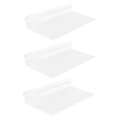 Gatuida 3 Stück Transparente Wand Schuhablage Teiliges Kunststoff Regal für Slatwall Platzsparende Schuhaufbewahrung und Einzelhandels Display Langlebig Leicht zu Reinigen Stabil für Gatuida 3 Stück Transparente Wand Schuhablage Teiliges Kunststoff Regal für Slatwall Platzsparende Schuhaufbewahrung und Einzelhandels Display Langlebig Leicht zu Reinigen Stabil für von Gatuida