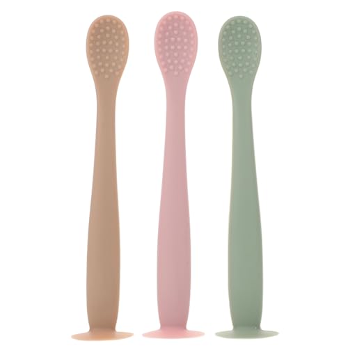 Gatuida 3 stücke Baby Led Weaning Löffel Silikon Baby Löffel Selbst Fütterung Utensilien Kleinkind Säuglings Fütterung Erste Stufe Essgeschirr Gatuida 3 stücke Baby Led Weaning Löffel Silikon Baby Löffel Selbst Fütterung Utensilien Kleinkind Säuglings Fütterung Erste Stufe Essgeschirr von Gatuida