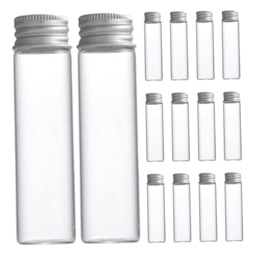 Gatuida 30stücke Transparente Glasflaschen Mit Schraubverschluss Kleine Probengefäße Zum Testen Von Ätherischen Ölen Für Heim Und Laborgebrauch Gatuida 30stücke Transparente Glasflaschen Mit Schraubverschluss Kleine Probengefäße Zum Testen Von Ätherischen Ölen Für Heim Und Laborgebrauch von Gatuida