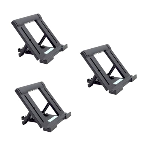 Gatuida 3st Zusammenklappbarer Laptopständer Schreibtisch-Laptop-ständer Mini-Tablet-unterstützung Handyhalter Tablet-Halterung Verstellbarer Ständer Laptop Steht Notizbuch Base von Gatuida