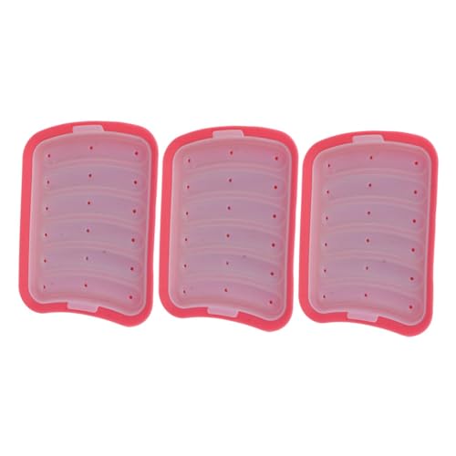 Gatuida 3stücke Silikonbackform Für Snacks Und Babynahrung Wiederverwendbar Zum Backen Und Kochen Flexibles Design Für Kuchen Und Puddings von Gatuida