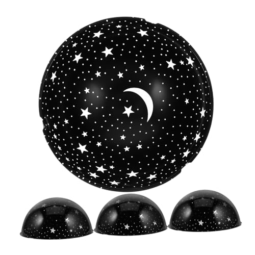 Gatuida 4 STÜCKE Teiliges PVC Projektionsfilm für LED Nachtlicht Klare Weltraummotive Einfache Installation Romantische Raumdekoration Geeignet für Schlafzimmer und Wohnzimmer von Gatuida