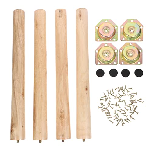 Gatuida 4 Sätze Holz Möbelbeine Möbel Füße für Sofa Tisch Schrank Höhenverstellbare Langlebige Möbel Füße zum Ersetzen von Couch und Bettbeinen Gatuida 4 Sätze Holz Möbelbeine Möbel Füße für Sofa Tisch Schrank Höhenverstellbare Langlebige Möbel Füße zum Ersetzen von Couch und Bettbeinen von Gatuida