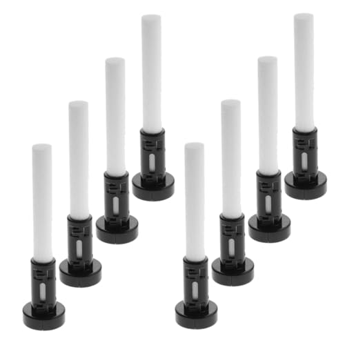 Gatuida 4 Sätze Humidifier Cotton Stick Holder mit Ersatzfiltern aus Baumwolle und Kunststoff Langlebiger Luftbefeuchter Docht Ständer für Zuhause Büro Schlafzimmer Einfache Installation von Gatuida