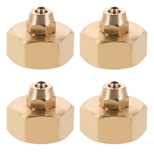 Gatuida 4 Sets 3/4 Zoll GHT-Gartenschlauchgewinde weiblich auf 1/4 Zoll Adapteranschluss Wasserhahn auf Schlauchadapter für Gartenrohre Reparaturarmaturen Kupplung von Gatuida