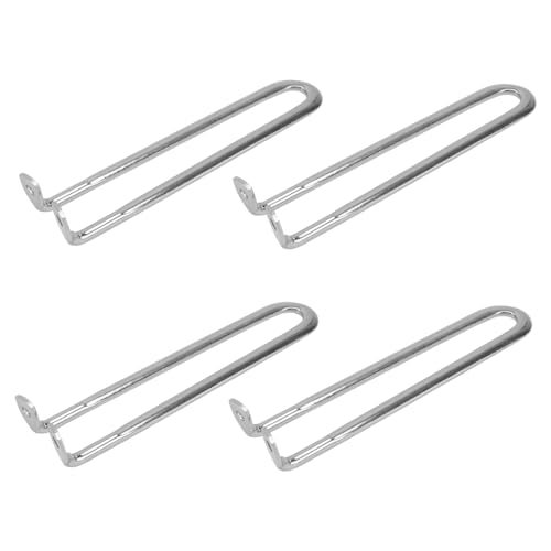 Gatuida 4 Stück Edelstahl Pfannen Griffe Lange Topfgriffe Hitzebeständig Ergonomisch und Sicher für Pfannen Töpfe Milchtöpfe Ersatzgriff Zubehör Küche von Gatuida