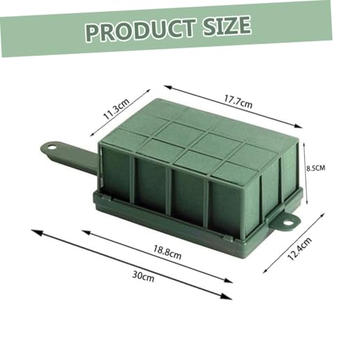 Gatuida 4 Stück Floral Cage Teiliges Kunststoff Blumengitter mit Griffen Leicht Feuchtigkeitsbeständig für Frische Blumenarrangements Vielseitig für Hochzeitsdeko Wand und Tischdekoration von Gatuida