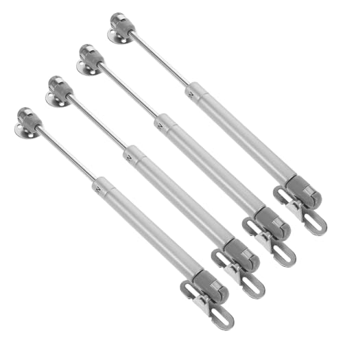 Gatuida 4 Stück Hydraulische Gasdruckdämpfer für Küchenschränke Pneumatische Liftstütze mit Hoher Tragfähigkeit Leicht zu Montieren Sanfte und Leise Öffnung Für Küchen Bad und von Gatuida
