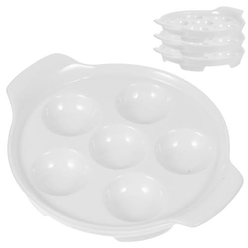 Gatuida 4 Stück Keramik Schneckenteller mit Doppeltem Ohrgriff Ofenfeste Backform für Meeresfrüchte Vielseitige Auflaufform für Schnecken Muscheln Oysters Hitzebeständig Leicht zu Gatuida 4 Stück Keramik Schneckenteller mit Doppeltem Ohrgriff Ofenfeste Backform für Meeresfrüchte Vielseitige Auflaufform für Schnecken Muscheln Oysters Hitzebeständig Leicht zu von Gatuida