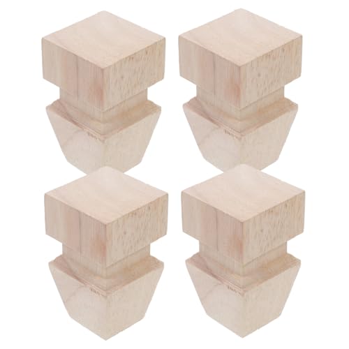 Gatuida 4 Stück Massivholz Möbelbeine Hohe Unbehandelte Sofabeine Vielseitige Ersatzmöbelfüße Einfache Montage DIY Fähig für Sofa Tisch Schrank und Bett Natürliche Holzmöbelbeine Gatuida 4 Stück Massivholz Möbelbeine Hohe Unbehandelte Sofabeine Vielseitige Ersatzmöbelfüße Einfache Montage DIY Fähig für Sofa Tisch Schrank und Bett Natürliche Holzmöbelbeine von Gatuida