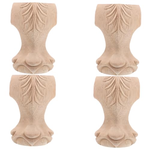 Gatuida 4stücke Möbelbeine Holzfüße Für Sofa Bett Tisch Und Schrank Stabile Und Langlebige Unterstützung Geschnitzt Beige Gatuida 4stücke Möbelbeine Holzfüße Für Sofa Bett Tisch Und Schrank Stabile Und Langlebige Unterstützung Geschnitzt Beige von Gatuida