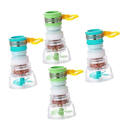 Gatuida 4 Stück Praktischer Teiliger Küchen Wasserhahn Filter mit Drehbarem Sprühkopf Erweiterbar Spritzwassergeschützt für Küchenarmaturen und Spülen Langlebig und Installieren Gatuida 4 Stück Praktischer Teiliger Küchen Wasserhahn Filter mit Drehbarem Sprühkopf Erweiterbar Spritzwassergeschützt für Küchenarmaturen und Spülen Langlebig und Installieren von Gatuida