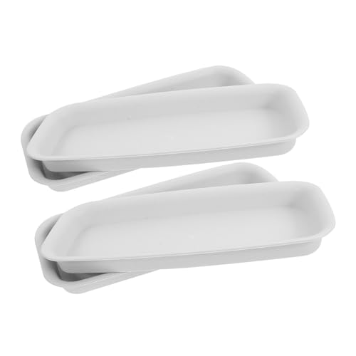 Gatuida 4 Stück Rechteckige Pflanzuntersetzer ohne Tiefe Rillen für Wassersammlung Glatte Oberfläche für Einfache Reinigung für Blumentöpfe Innen Stilvoller Pflanzentablett ersatz Gatuida 4 Stück Rechteckige Pflanzuntersetzer ohne Tiefe Rillen für Wassersammlung Glatte Oberfläche für Einfache Reinigung für Blumentöpfe Innen Stilvoller Pflanzentablett ersatz von Gatuida